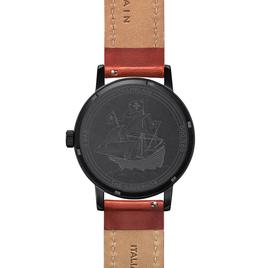 Black - Fox Governor Watch by Champlain